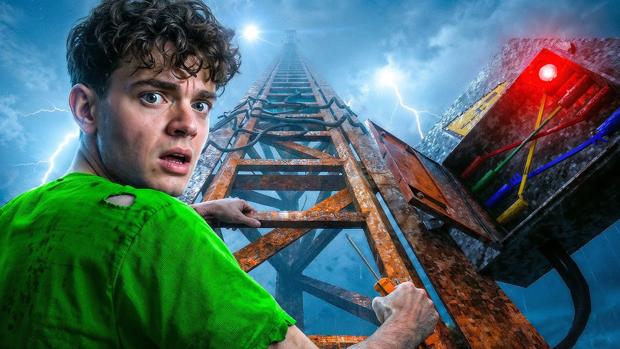 Erreiche die SPITZE DIESES TURMS bevor es zu SPÄT IST... ⛈️😱 (3 Horror Games)