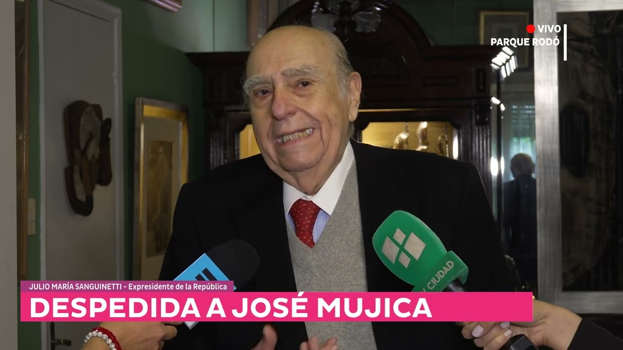 El expresidente Julio Sanguinetti recordó que compartió 70 años de vida política con Mujica