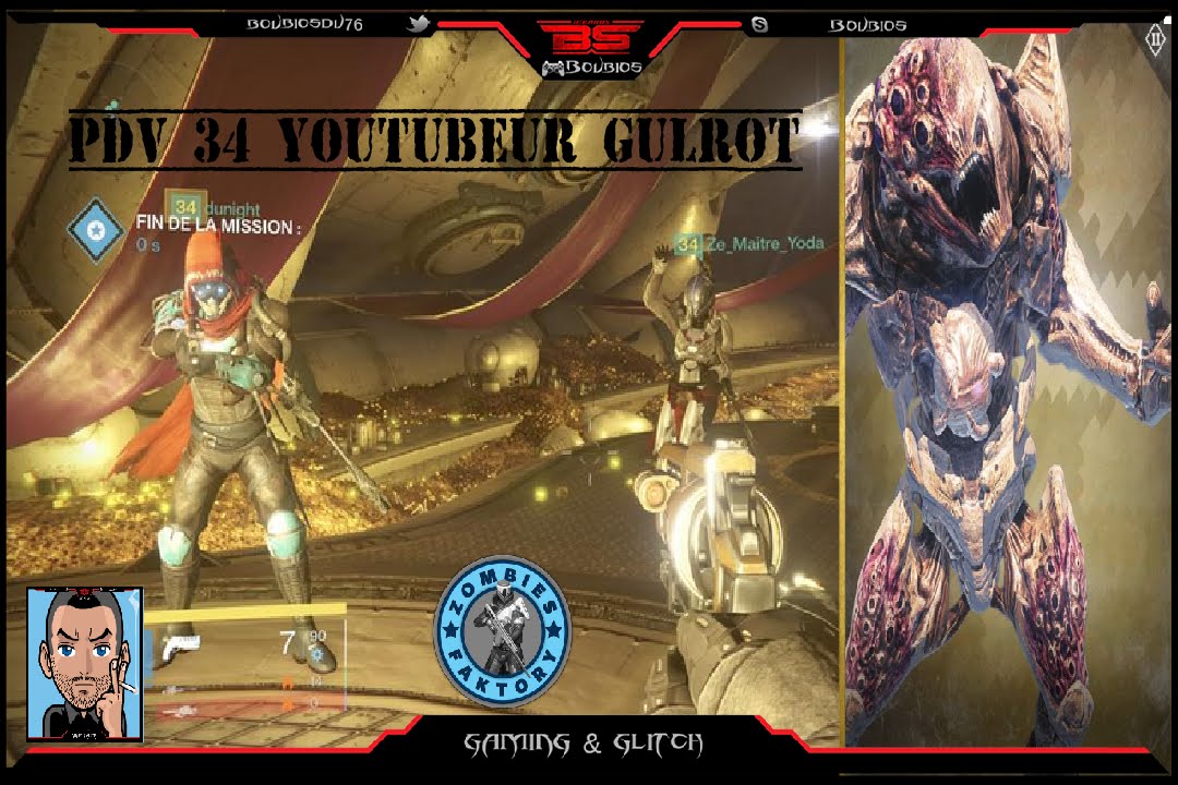 Destiny PDV 34 Youtubeur Avec Ze Maitre Yoda