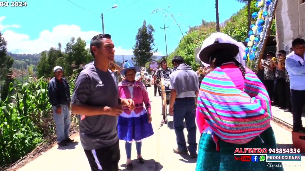 PARTE 1 DE 3 CARNAVAL CHONTAYOC HUARAZ - HONOR SANTISIMO CRUZ DE SHECSHUN FEBRERO 2024