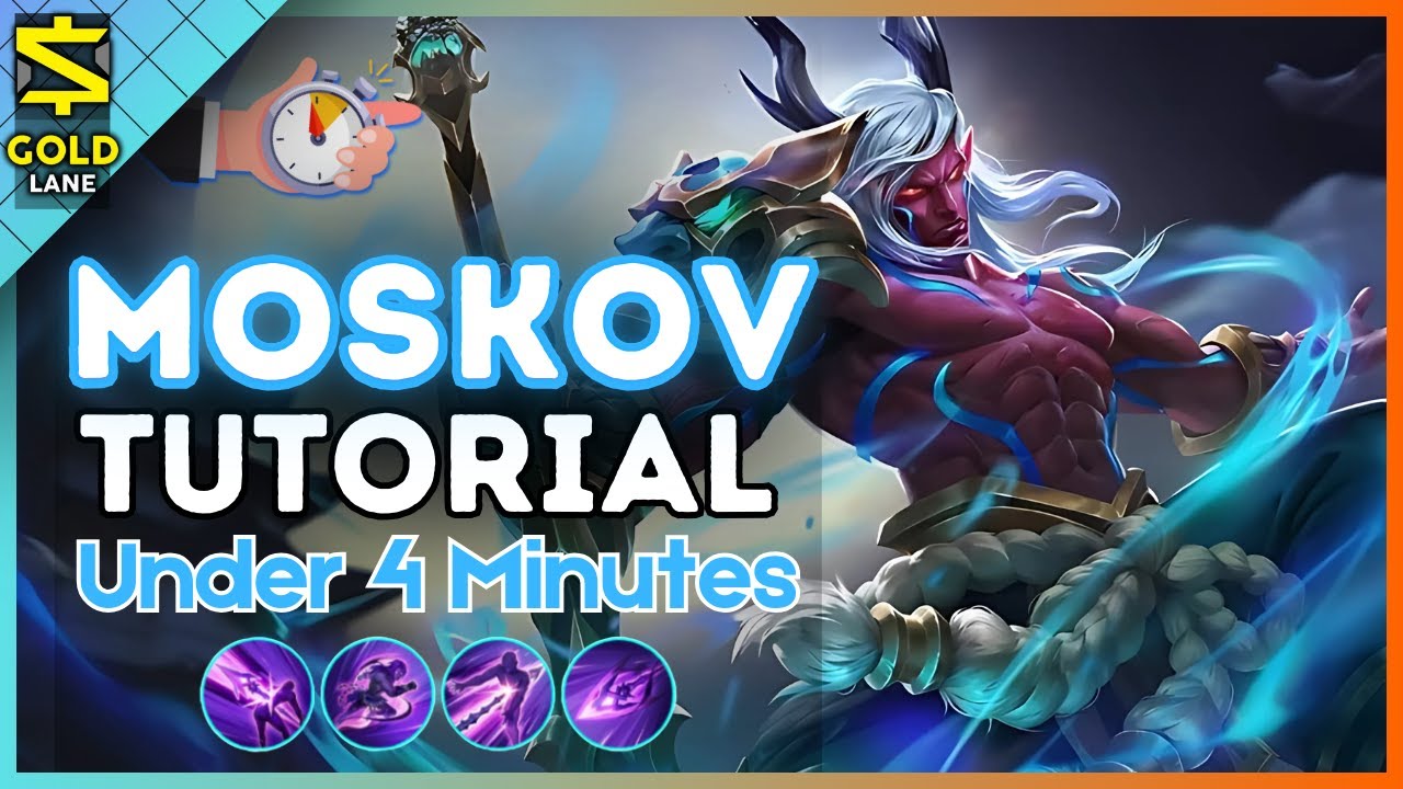 4-минутный урок по игре в «Москове» на «Золотой полосе» || (MLBB S35) 2025