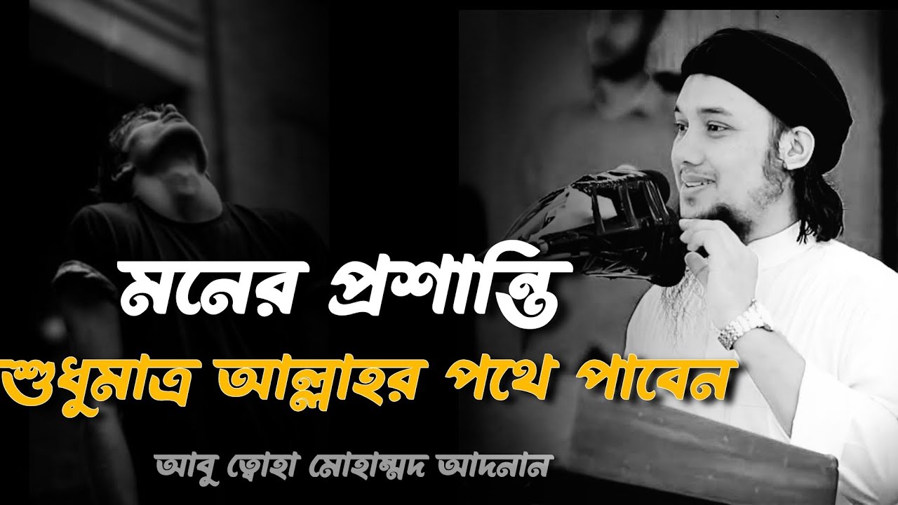 শান্তি শুধু আল্লাহর পথে। Abu Toha Mohammad Adnan। আবু ত্বোহা মোহাম্মদ আদনান। ২০২৫ 