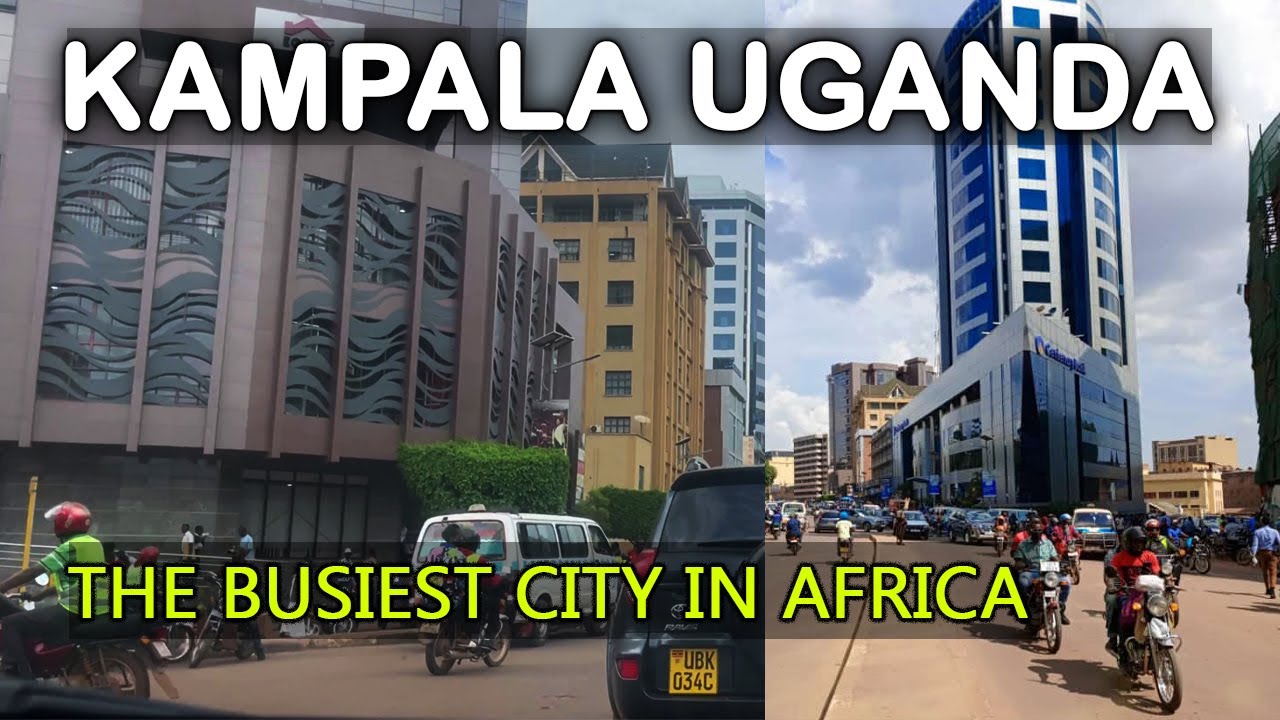 Kampala city has changed, 4K Drive trough Kampala Road and Jinja Road