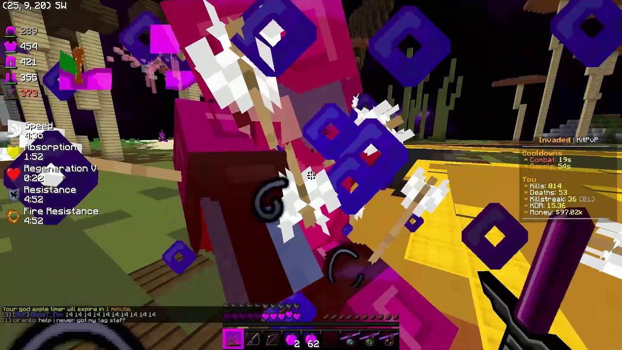 InvadedLands KitPvP #3 (SHARP 5 KILL + TOGGLINGS EXPOSED)