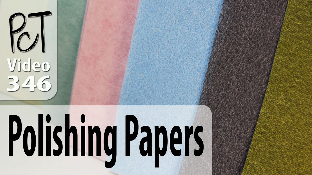 Polymer Clay Polishing and Sanding Papers