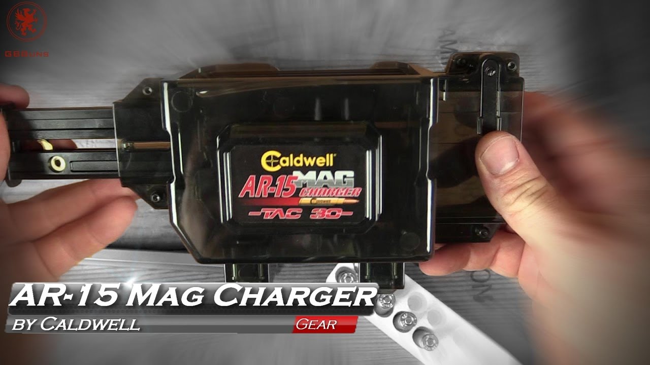 Fill an AR-15 Mag in 10 Seconds? Caldwell Tac-30 Mag Charger