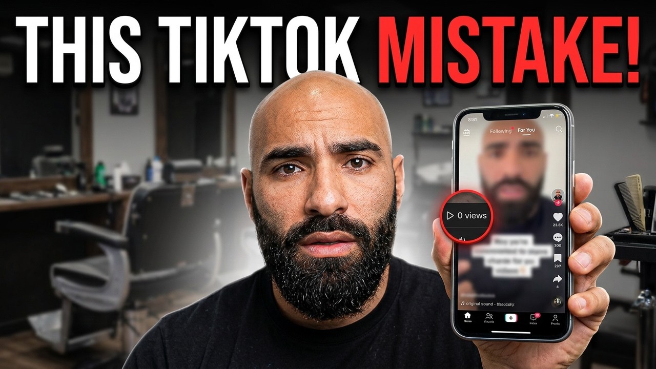 The #1 TikTok MISTAKE Barbers Make That Kills Their Growth