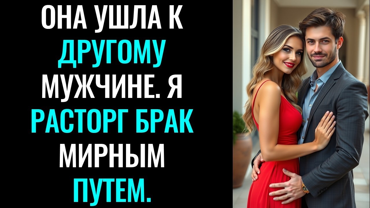 Она ушла к другому мужчине. Я расторг брак мирным путем.#отчаянные #реальная