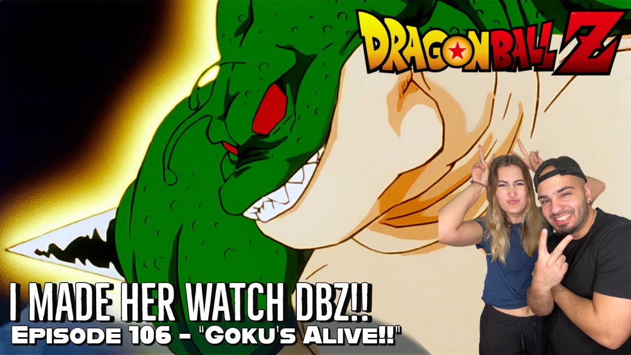 Girlfriend's EMOTIONAL Reaction to everybody being WISHED BACK After Namek! DBZ Episode 107