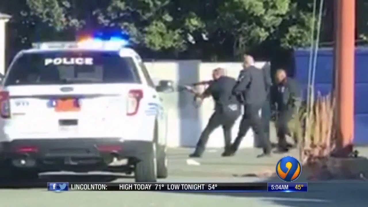 Officer Leonidas Sparta Kicks Mechet Wielding Suspect Into Yesteryear