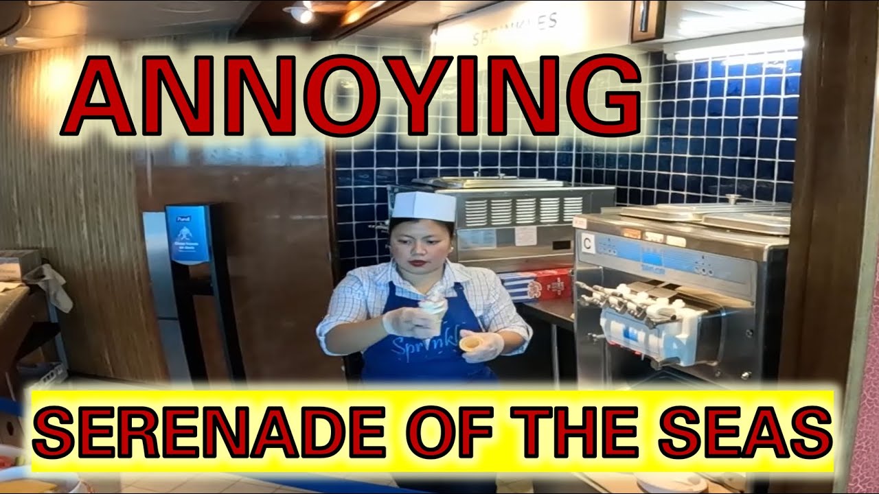 Что мне не понравилось на борту лайнера Serenade of the Seas компании Royal Caribbean