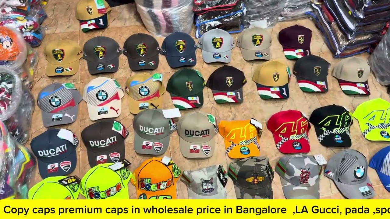 1st copy premium caps in Bangalore  // copy caps is Chickpet /wholesale caps in Bangalore 