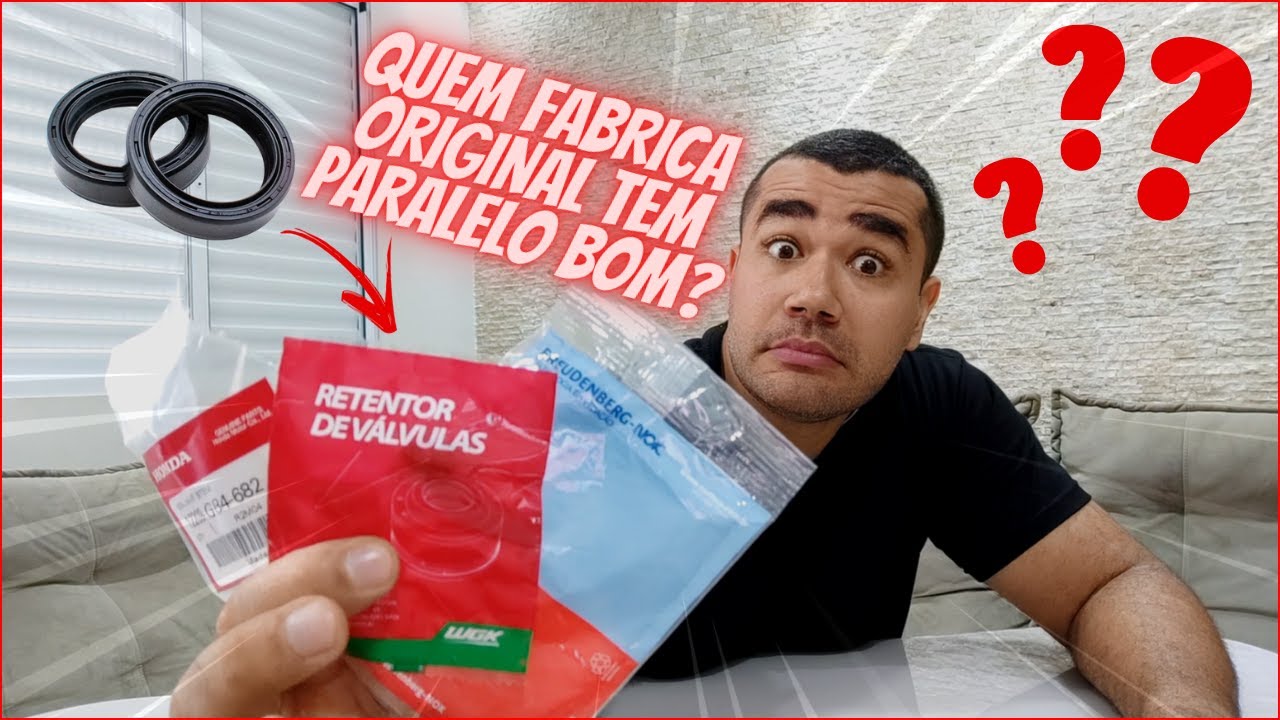 Retentor Original Honda Quem Será Que Fabrica Tem Paralelo Bom?