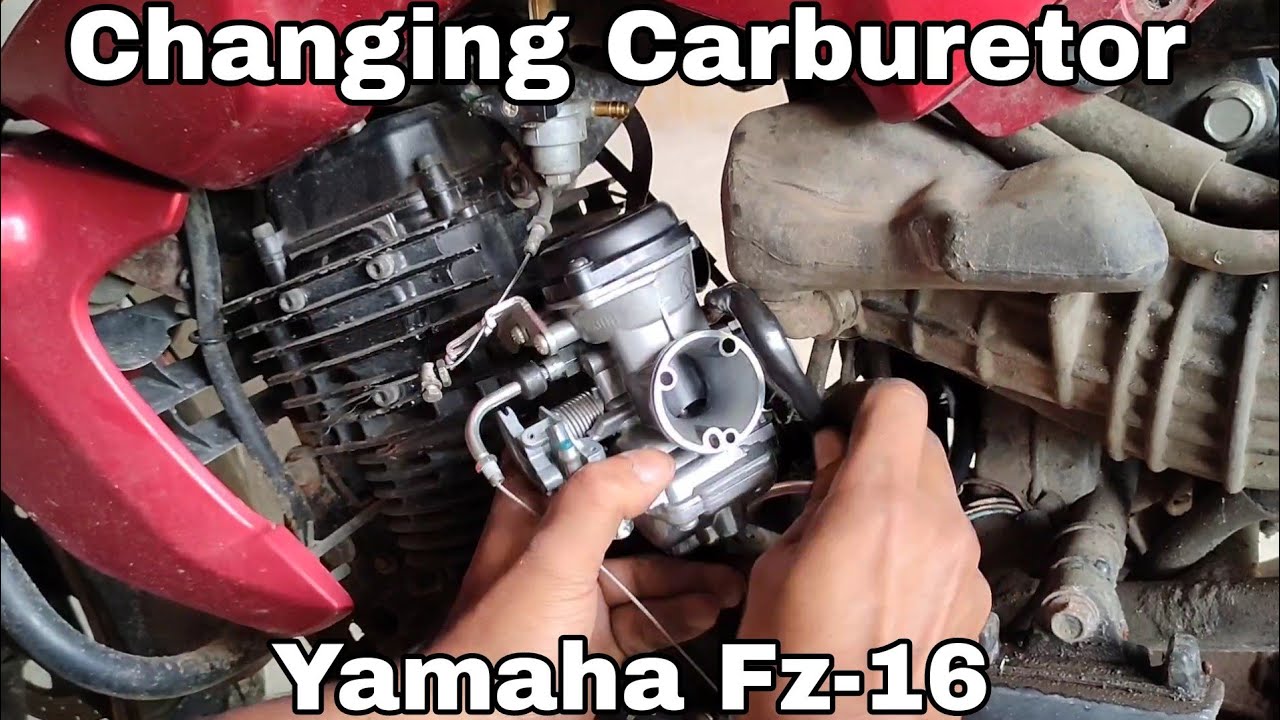 How to change Yamaha Fz-16 Carburetor | Full video | #carburetorchange