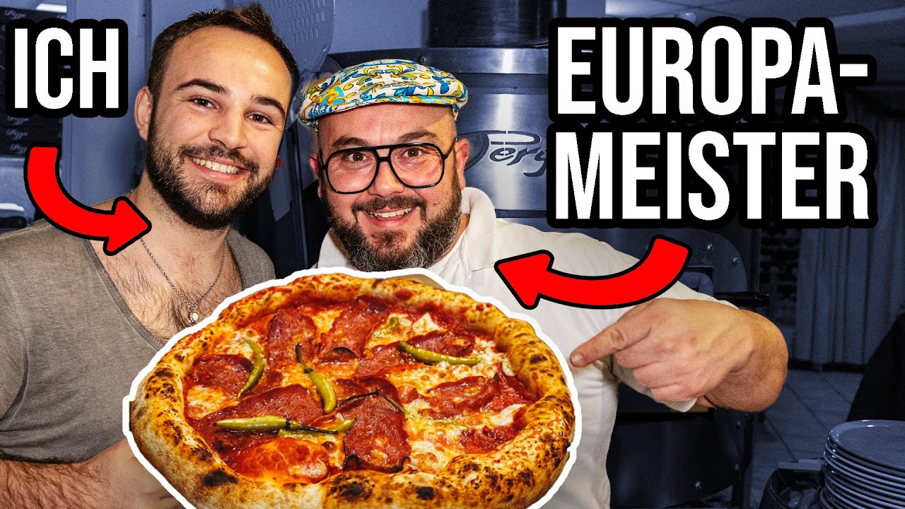 Europas BESTER Pizzabäcker kocht NUR für mich 😍🍕