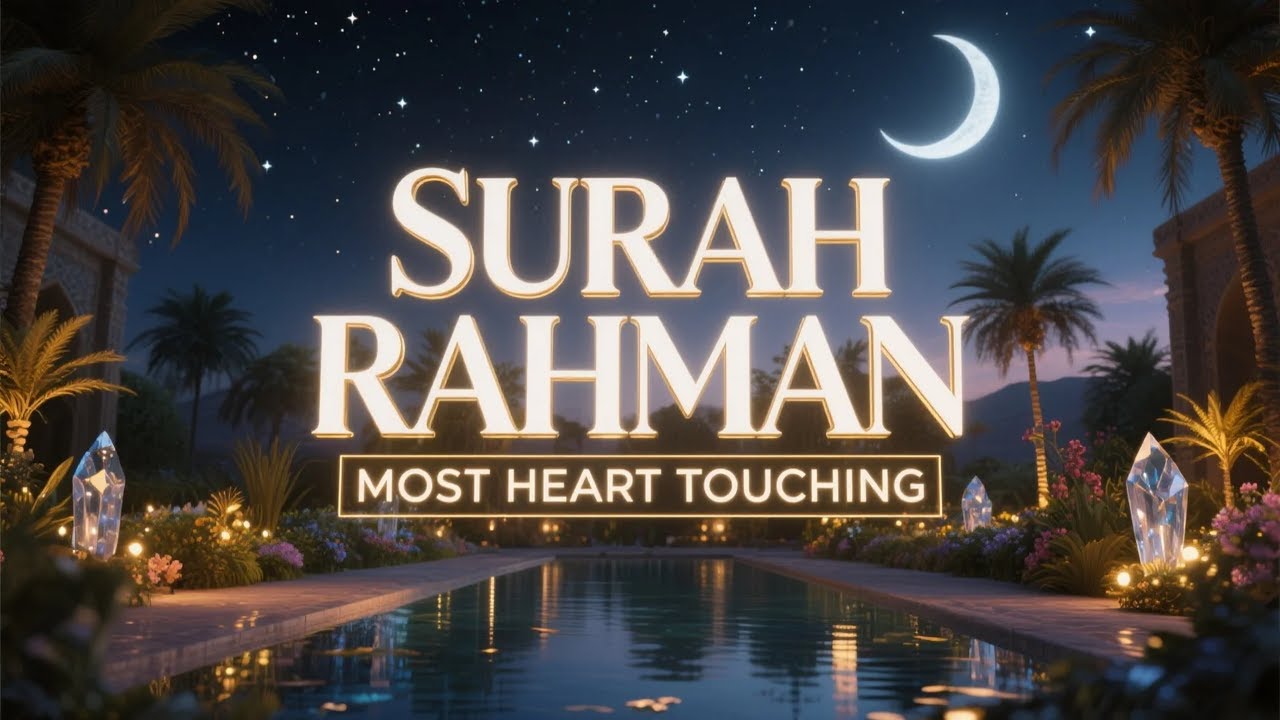 Surah Ar Rahman سورة الرحمن | آيات قرآنية هادئة لطمأنينة القلب والعقل | #surahrahman