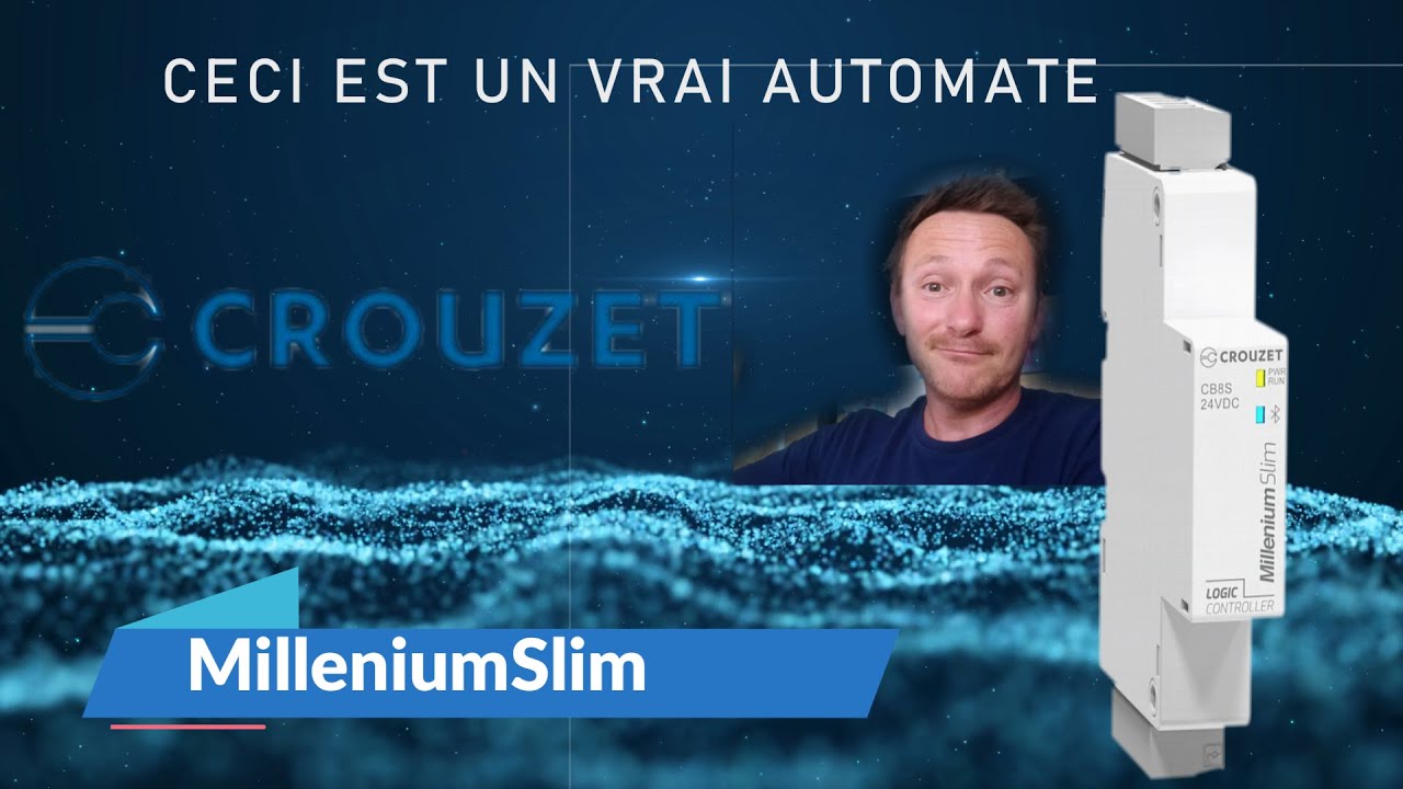 Un contr&ocirc;leur logique si petit !!!!! Il fait la taille d'un disjoncteur Standard.
