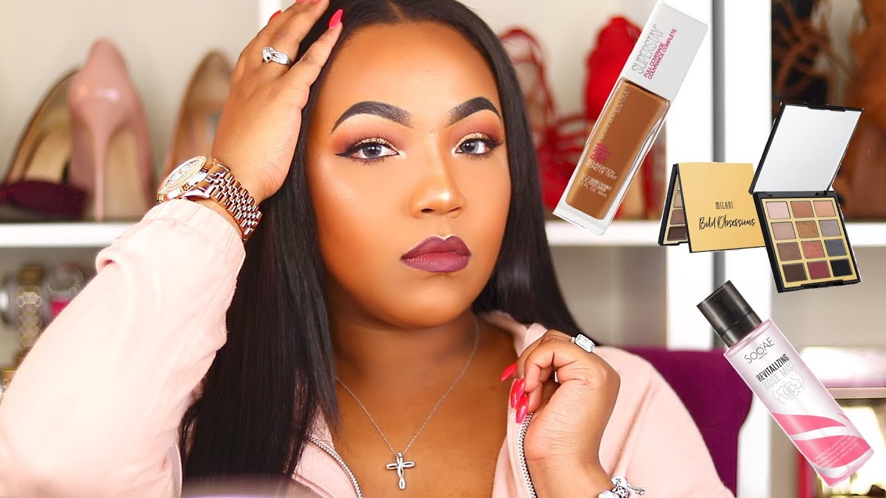 Drugstore Makeup Tutorial 2018 | Full face Affordable Makeup Tutorial