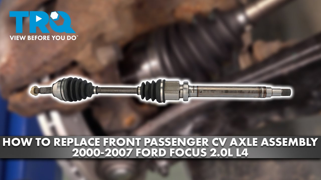 Как заменить узел привода карданного вала со стороны пассажира на Ford Focus 2.0L L4 2000-2007 гг.