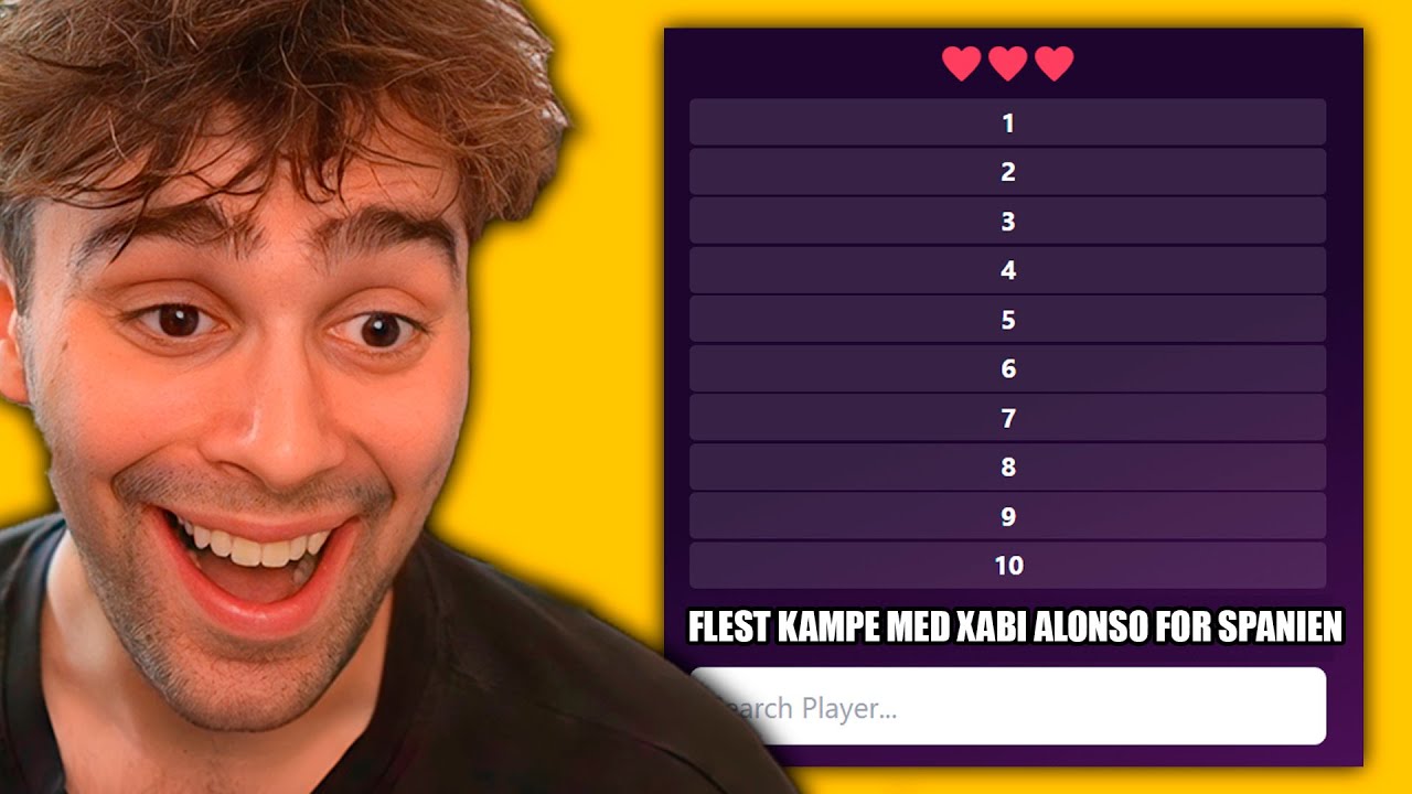 FLEST KAMPE MED XABI ALONSO FOR SPANIEN! (FODBOLD TENABLE)