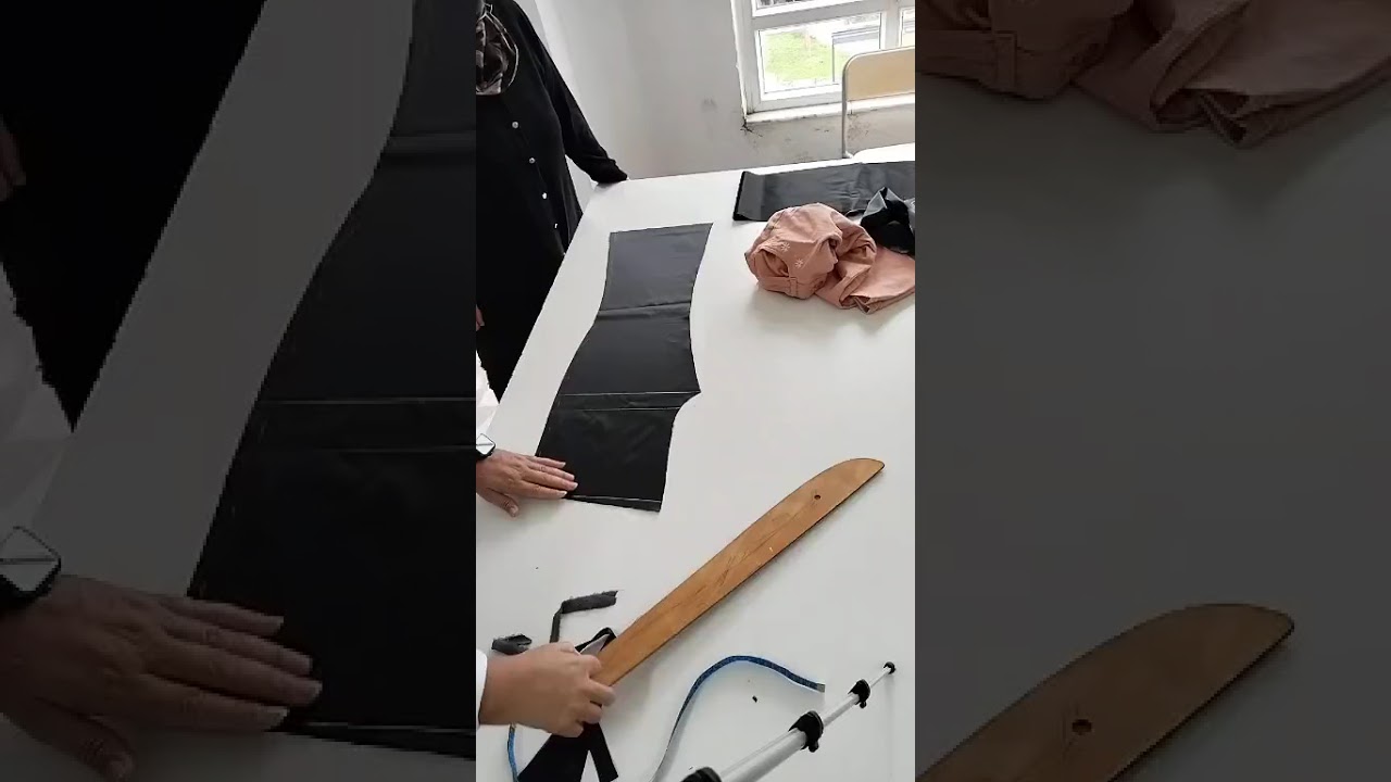 16.02.2026 Dikiş kursu ders kaydı .deri İspanyol paça pantolon,elbise,namaz eteği,çocuk eşofmanı 