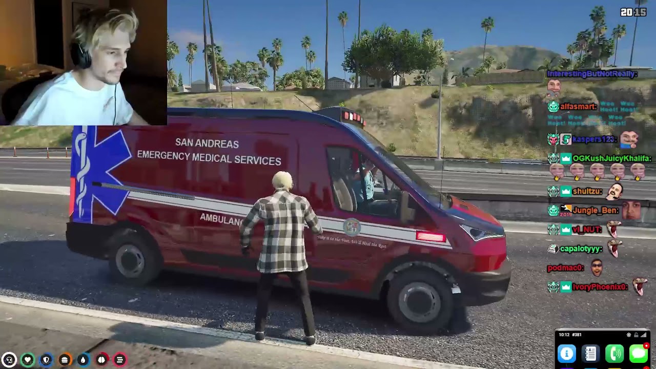 xQc Jean Paul GTA No Pixel RP | #1 (Part 2/5)