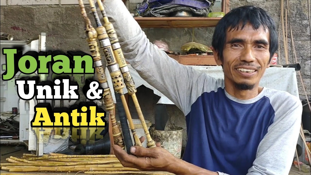 Proses Pembuatan Joran Unik Dari Bambu Waregu