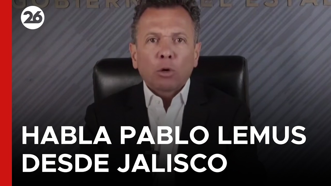 🚨 AHORA - JALISCO | Urgente mensaje del gobernador Pablo Lemus Navarro