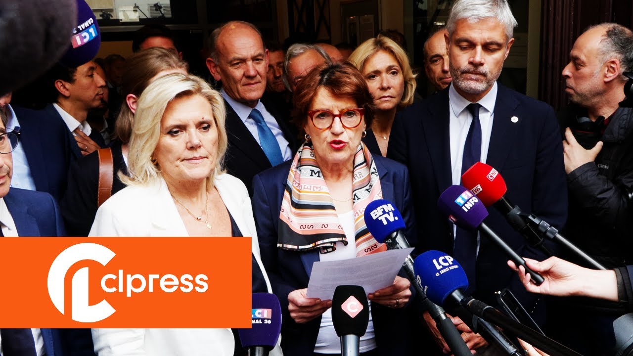 Alliance avec le RN : le bureau politique de LR exclut Eric Ciotti (12 juin 2024, Paris, France)[4K]