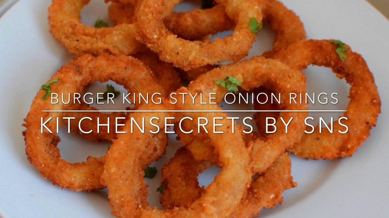 BURGERKING STYLE ONION RINGS
