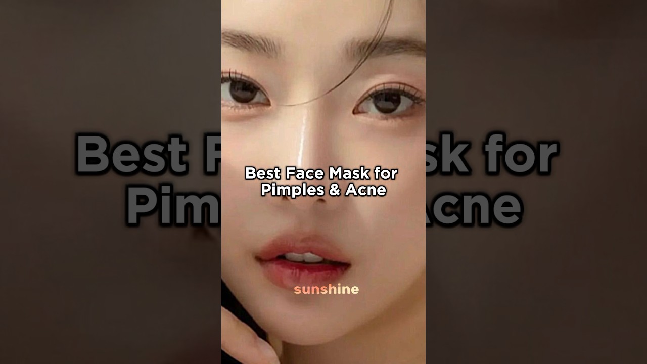 Face mask for pimples & acne 🩷✨ | #skincare #aesthetic #shorts #fyp #beauty