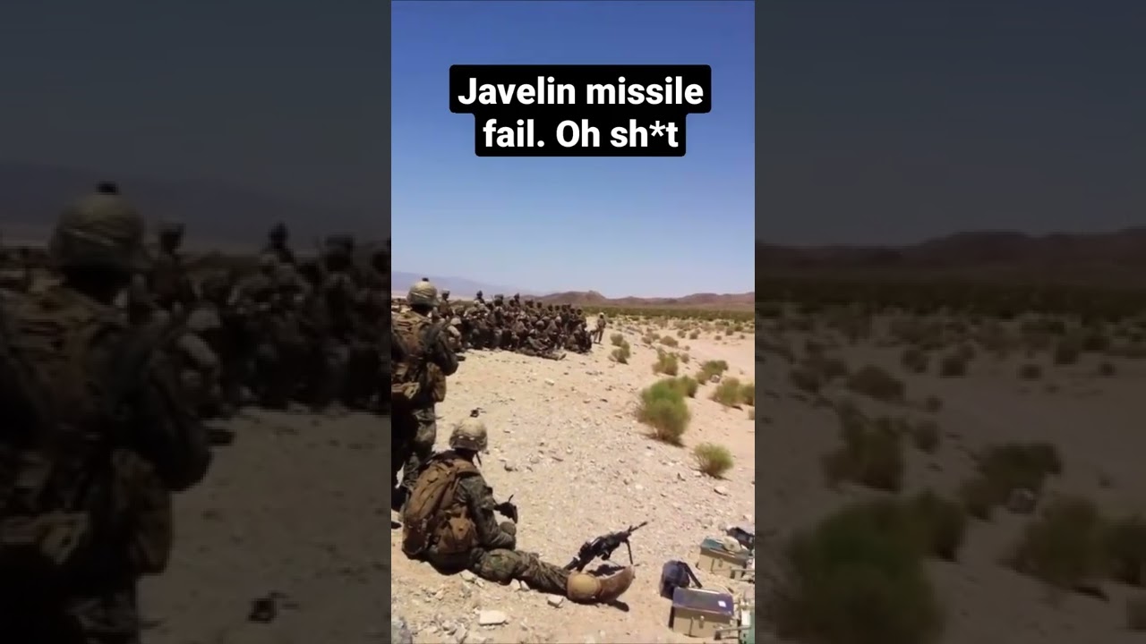 Javelin missile failed. | #army #navy #airforce #usarmy #soldier