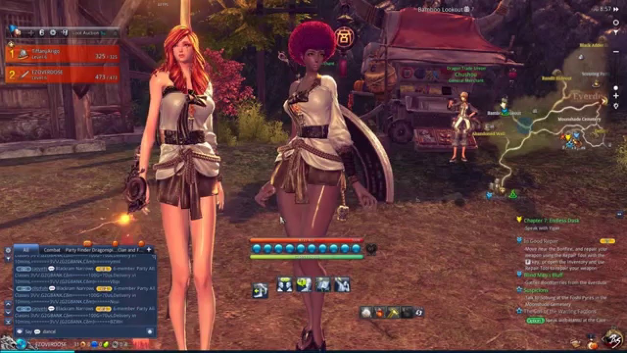 Blade and Soul gameplay with high Mike