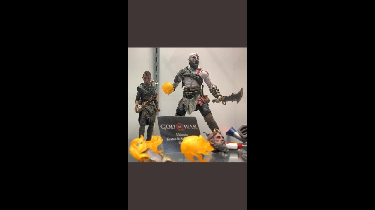 NEWS God of war Neca Ultimate Figure Kratos and Atreus