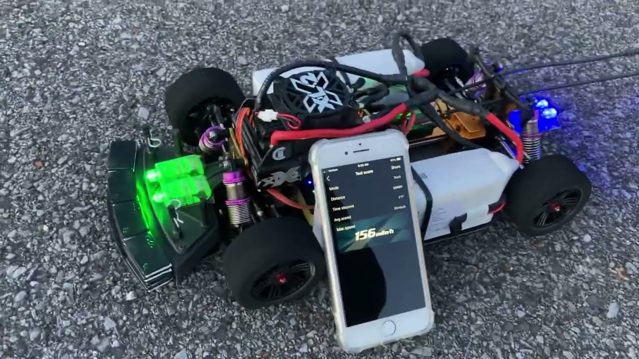 156 MPH (251 KPH) New PB Wltoys 124019 GT Speed Run on 4s CNHL G+Plus Battery TP Power SCM Motor