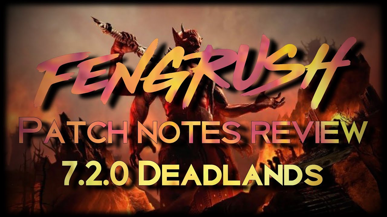 ESO Patch Notes Review - 7.2.0 (Deadlands)