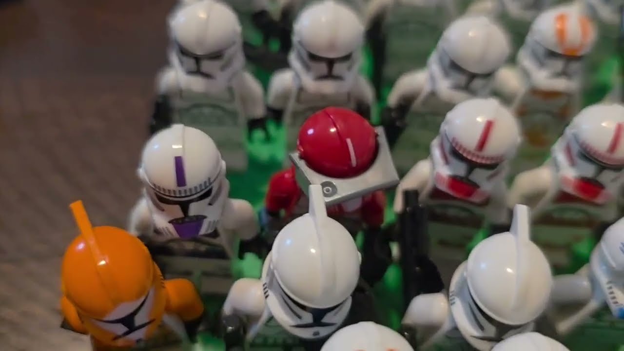 My 2025 Lego clone wars army!