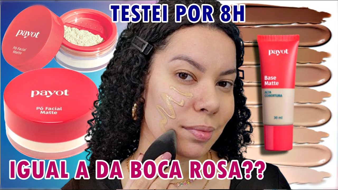 TESTEI O LANÇAMENTO DA PAYOT | LINHA CHÉRIE - BASE E PÓ