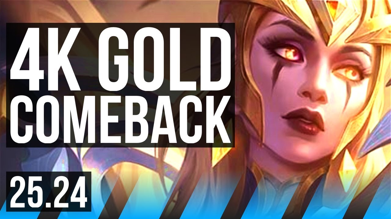 LEBLANC vs ZED (MID) | 4k gold comeback | KR Master | 25.24