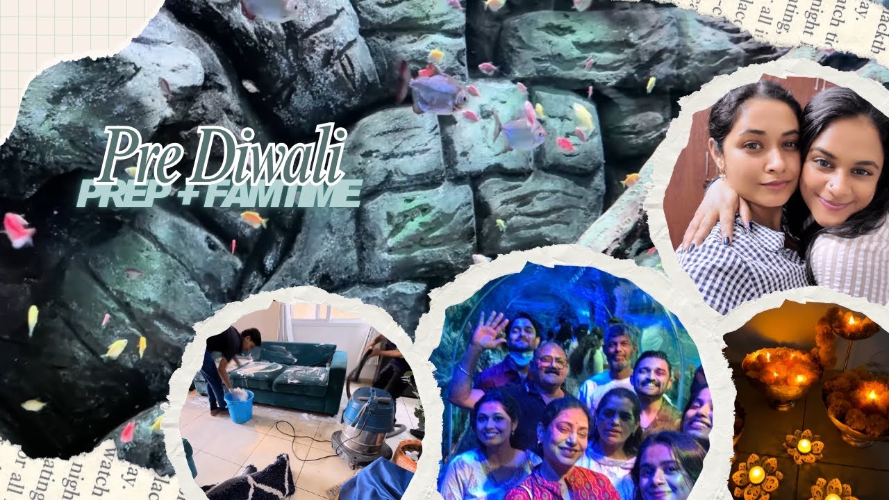 Pre Diwali at Bam's | Cleaning , Shopping , Magic , Family outing , Gappa Goshti | Tripti Bam Vlogs
