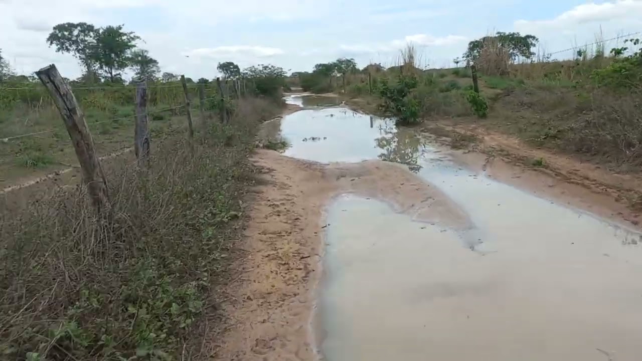 MUITA CHUVA AQUI NO SERTÃO AS POSSAS SE ENCONTRARAM, FICOU PARECENDO O RIO S. FRANCISCO!