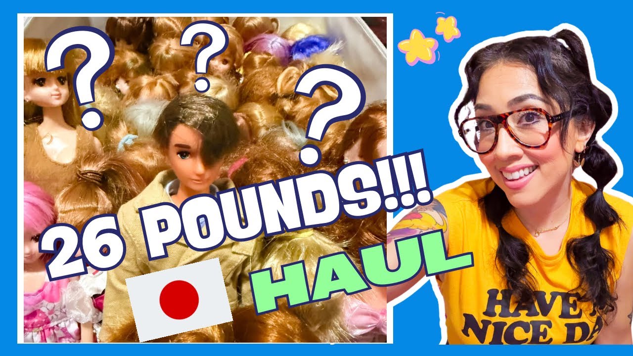 HUGE Online Shopping Unboxing! Licca-chan & Jenny-chan items from ZenMarket!