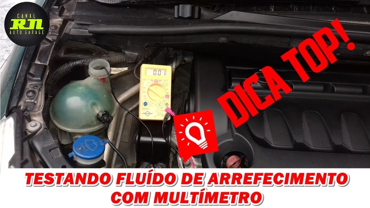 [DICA TÉCNICA]  - TESTE DO FLUÍDO DE ARREFECIMENTO COM MULTÍMETRO