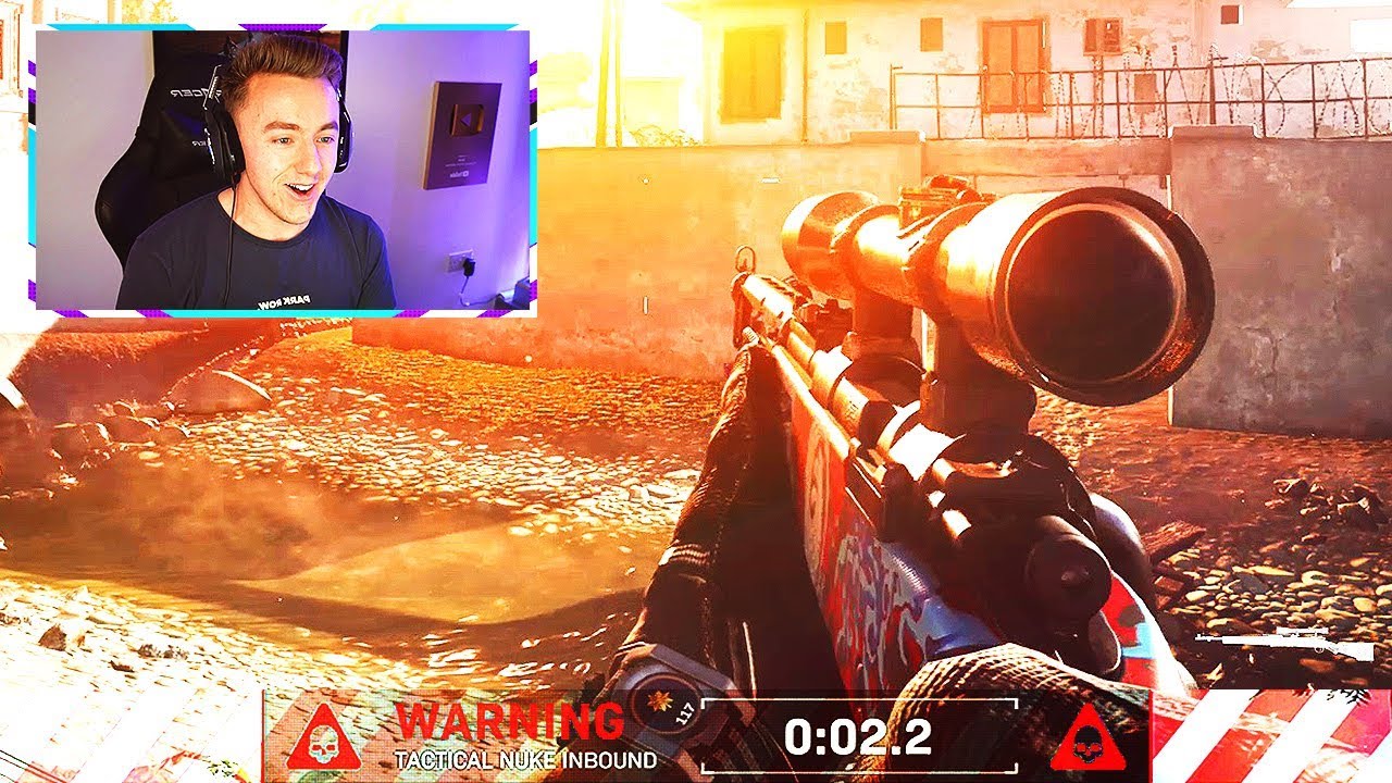 The BUFFED KAR98K in MODERN WARFARE... wow (TACTICAL NUKE)