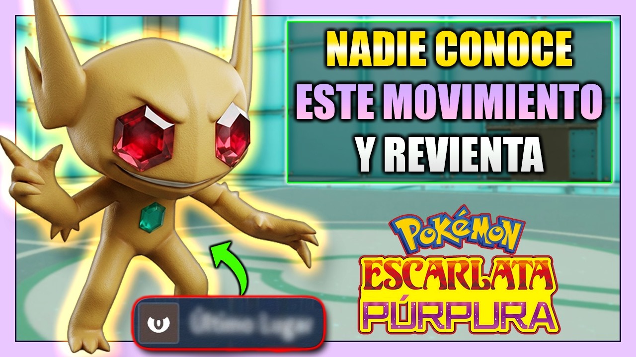 SABLEYE con el MOVIMIENTO POKÉMON que NO CONOCE NADIE HACE esta SÚPER ESTRATEGIA! ASÍ SORPRENDE