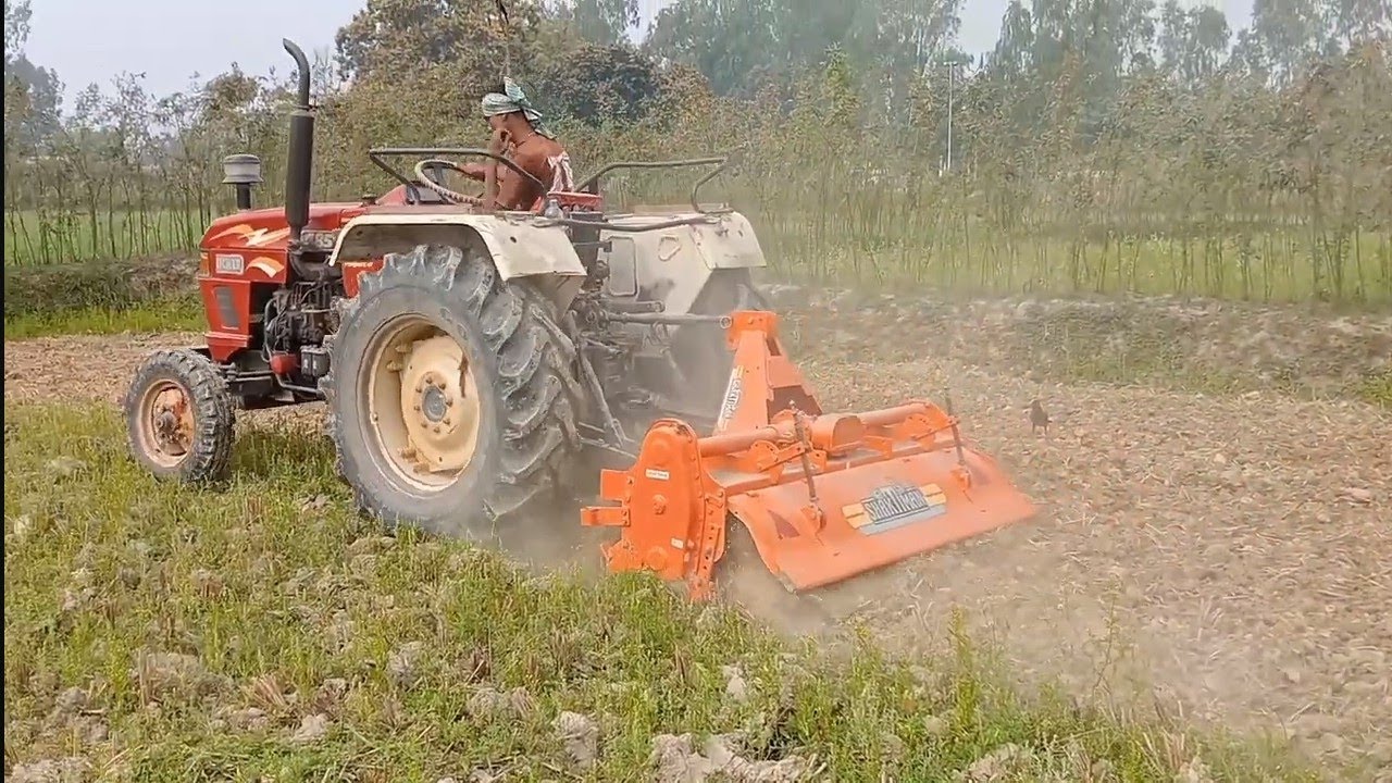 Eicher 485 🚜 kaise khet jota raha hai shaktiman ke rota bhitar se 2 kilo ne kya shandar khet jota r