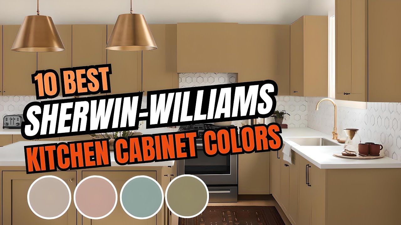 10 Best Sherwin-Williams Kitchen Cabinet Colors to Brighten Your Space