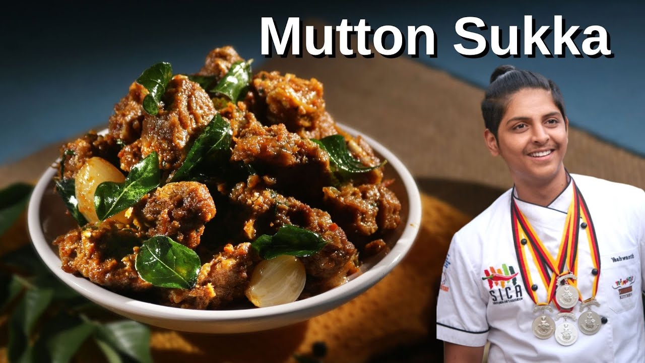 Mutton Sukka Recipe in Tamil | Mutton Chukka in Tamil | மட்டன் சுக்கா வறுவல் | Mutton Pepper Fry
