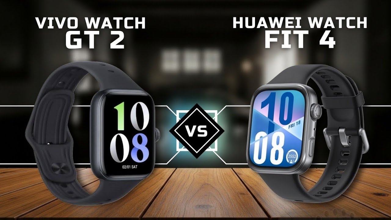 SMART WATCH BEST 2026! HUAWEI WATCH FIT 4 vs VIVO WATCH GT 2 | WHICH IS BETTER?