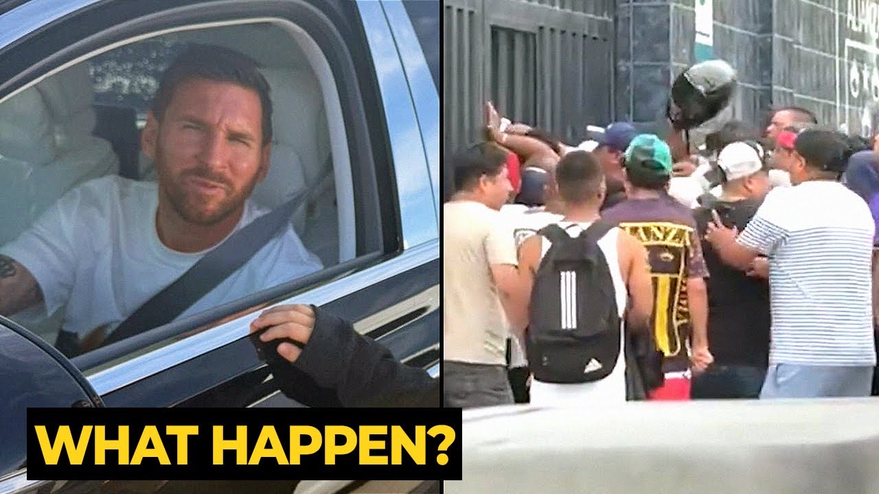 Club Alianza Lima fans protest ahead of MESSI’s Inter Miami friendly match